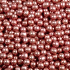 Посыпка декоративная сахарные шарики "Красные" 5 мм 50 г 33226, 33026