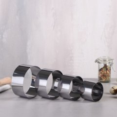 Набор форм металлических для выпечки "Кольцо" H5 см D6, 7.5, 9, 10 см 4 шт 2863060, 639 ₽ Набор форм металлических для выпечки "Кольцо" H5 см D6, 7.5, 9, 10 см 4 шт 2863060
