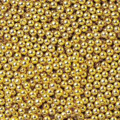 Посыпка декоративная сахарные шарики "Золото" 3 мм 50 г 33138