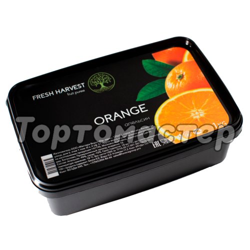 Пюре замороженное Fresh Harvest Апельсин 1 кг 