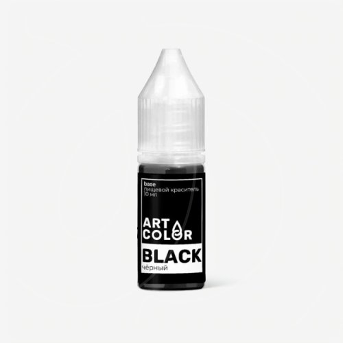 Краситель пищевой гелевый водорастворимый Art Color "Base Чёрный" 10 мл 