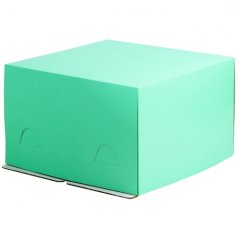 Коробка для торта Зелёная 30х30х19 см 4564035