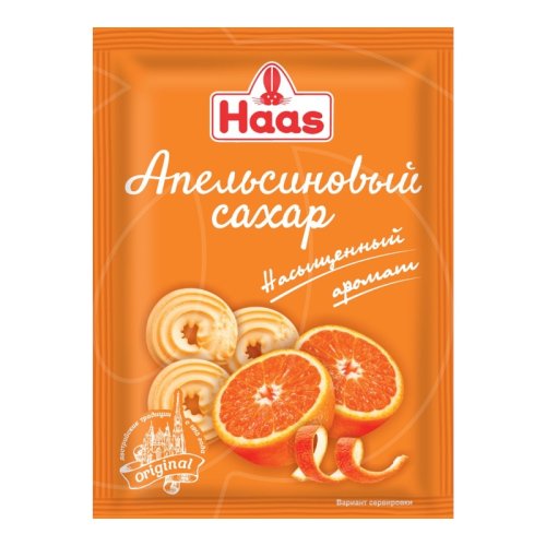Сахар апельсиновый Haas 12 г 