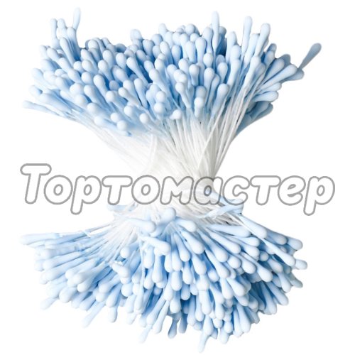 Тычинки для цветов длинные Голубые 1,5 мм 400 шт 7445360