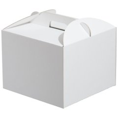 Коробка для сладостей белая 24х24х20 см ForG CARRY GO W 240*240*200 LP