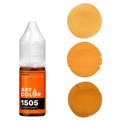 Краситель пищевой гелевый водорастворимый Art Color "Electric 1505 Оранжевый" 10 мл 1505