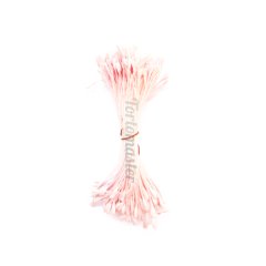 Тычинки для цветов с ложбинкой Бледно-розовые 280 шт 