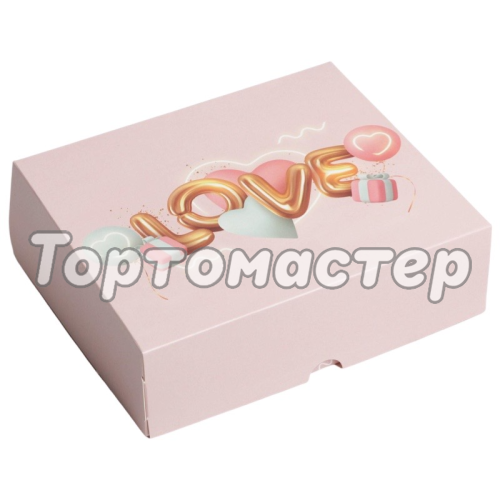 Коробка для сладостей "Love" 17x20x6 см 5 шт 7150219
