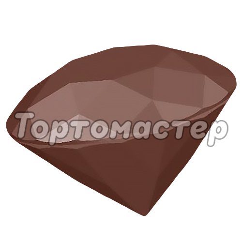 Форма поликарбонатная Chocolate Form CF0608 Драгоценный камень 24 шт