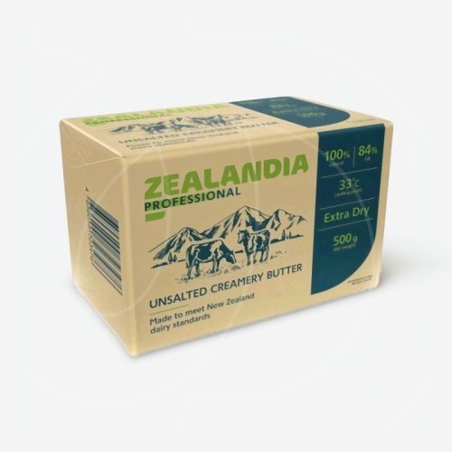 Масло сладко-сливочное несолёное Zealandia 84% 500 г без скидки