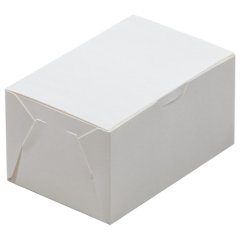 Коробка для сладостей белая 15х10х8 см ForG SIMPLE W 150*100*80 FL