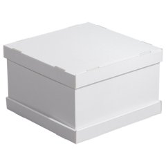 Коробка для торта Белая ForGenika 30х30х20 см Strong* W 300*300*200
