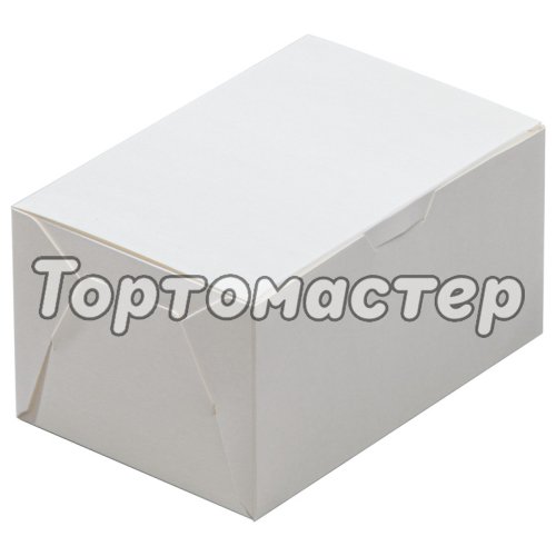 Коробка для сладостей белая 15х10х8 см ForG SIMPLE W 150*100*80 FL