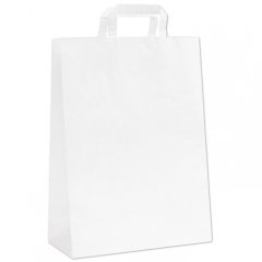 Пакет бумажный Белый 28х15х32 см Eco carrBag pl W 280