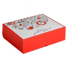 Коробка для сладостей "Время добрых подарков" 20х17х6 см 5155357