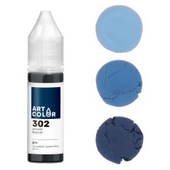 Краситель пищевой гелевый водорастворимый Art Color Pro 302 Синий бархат 15 мл
