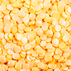 Посыпка кондитерская конфетти "Жёлтое перламутровое" 50 г tp62936