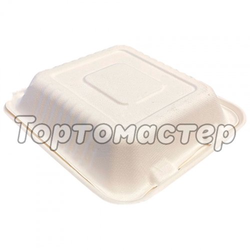 Коробка для бенто-торта 20,3х20,3х6,3 см дно 14х14 см TLB04, Б-73