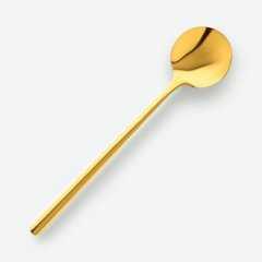 Ложка металлическая чайная Золото 1 шт 9922692