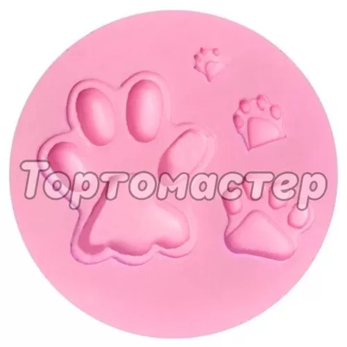 Молд силиконовый "Лапки" M-75, m-75