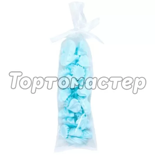 Украшение кондитерское сахарное безе "Голубое" 50 г Р003
