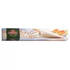 Тесто слоёное замороженное бездрожжевое Bontier Fillo 500 г 