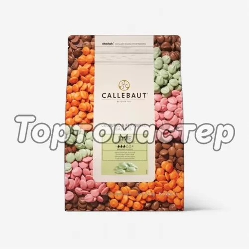 Шоколад зелёный лимонный CALLEBAUT 500 г Lemon-RT-U70