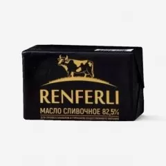 Масло сливочное RENFERLI 82,5% 400 г без скидки