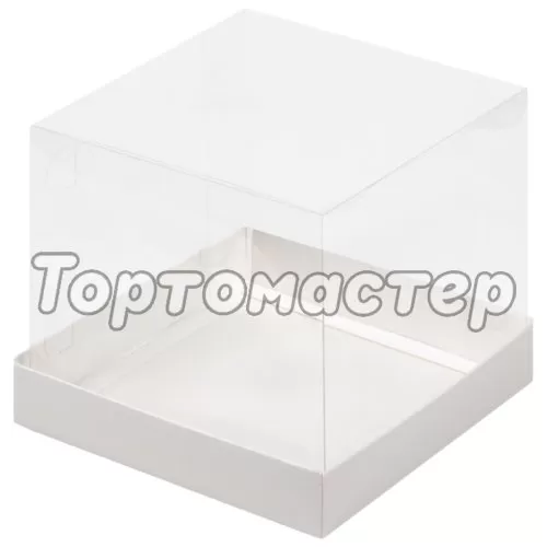 Коробка для шоколадной фигурки белая 10х10х10 см КУ-643; 9847832