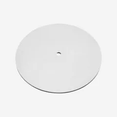 Подложка под торт с отверстием двухсторонняя ЛХДФ Белая 50 см 