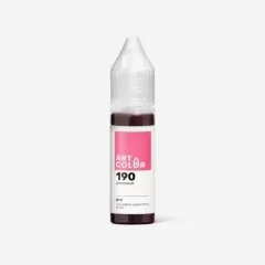 Краситель пищевой гелевый водорастворимый Art Color "Pro 190 Розовый" 15 мл 190