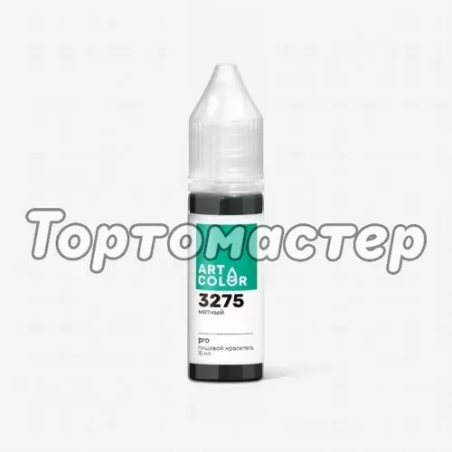 Краситель пищевой гелевый водорастворимый Art Color "Pro 3275 Мятный" 15 мл 