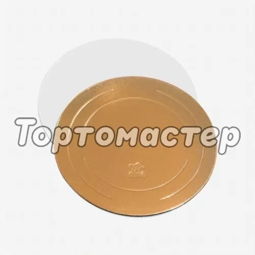 Подложка под торт Золото/Белый 3,2 мм 36 см ForG BASE 3,2 G/P D 360 S
