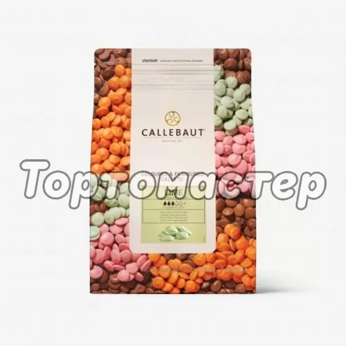 Шоколад зелёный лимонный CALLEBAUT 100 г Lemon-RT-U70