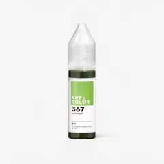 Краситель пищевой гелевый водорастворимый Art Color "Pro 367 Зелёный" 15 мл 367, штрихкод- 850478